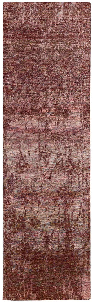 Silk Shadows Sha10 Wine Rug