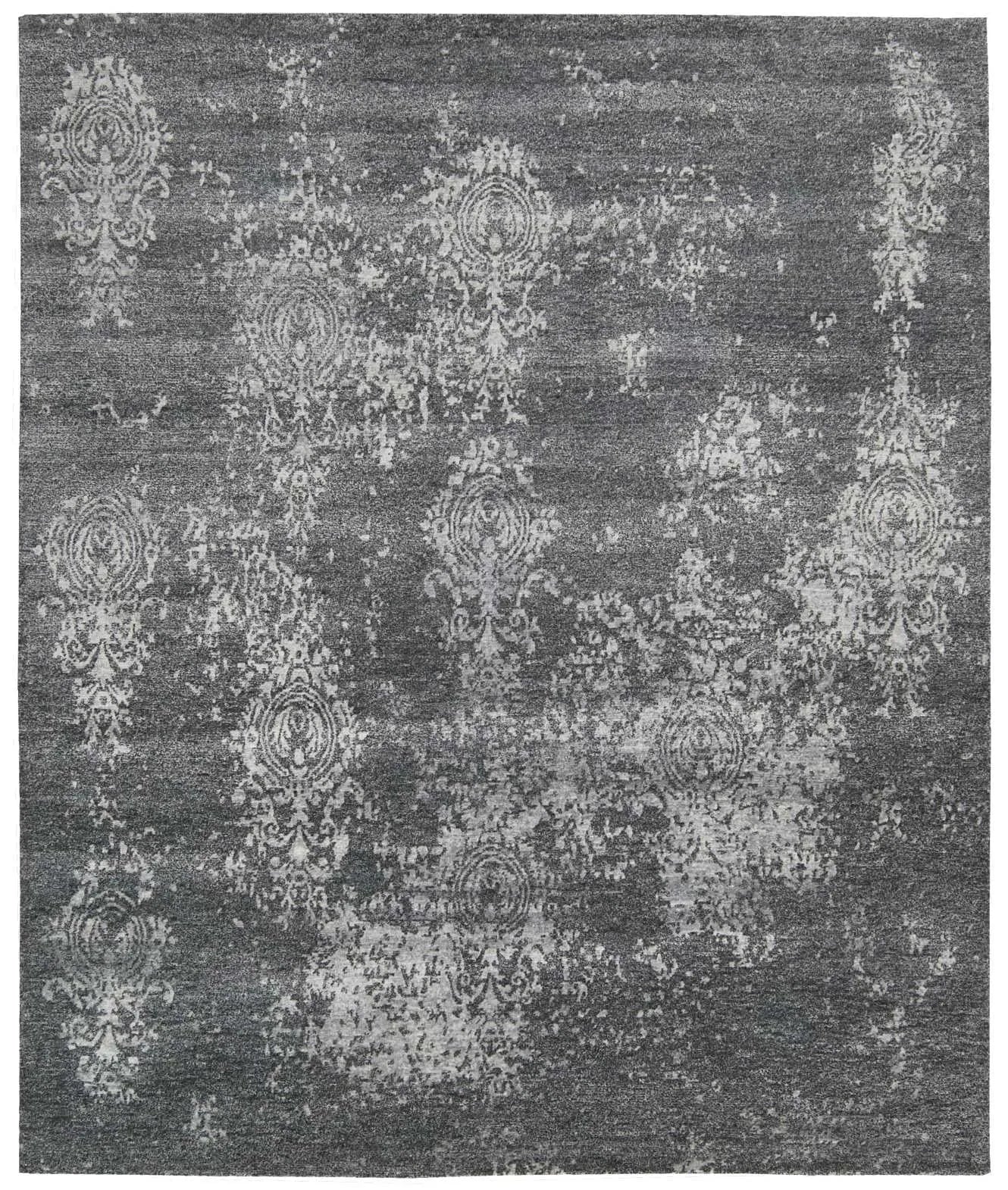 Silk Shadows Sha14 Graphite Rug