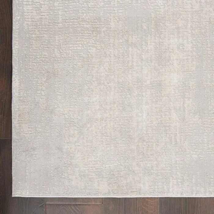 Silky Textures SLY01 Ivory/Grey Rug