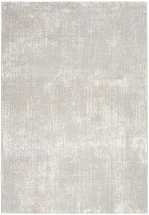 Silky Textures SLY01 Ivory/Grey Rug