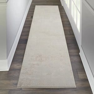 Silky Textures SLY01 Ivory/Grey Rug