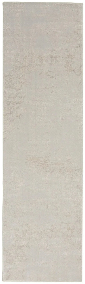 Silky Textures SLY01 Ivory/Grey Rug