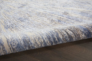 Silky Textures SLY05 Blue/Grey Rug