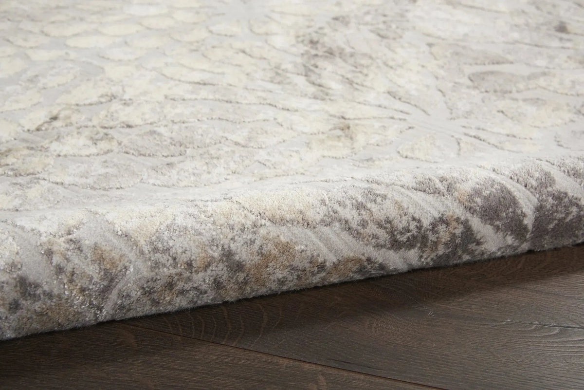Silky Textures SLY07 Ivory/Beige Rug