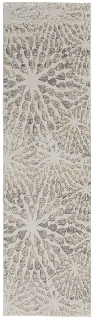 Silky Textures SLY07 Ivory/Beige Rug