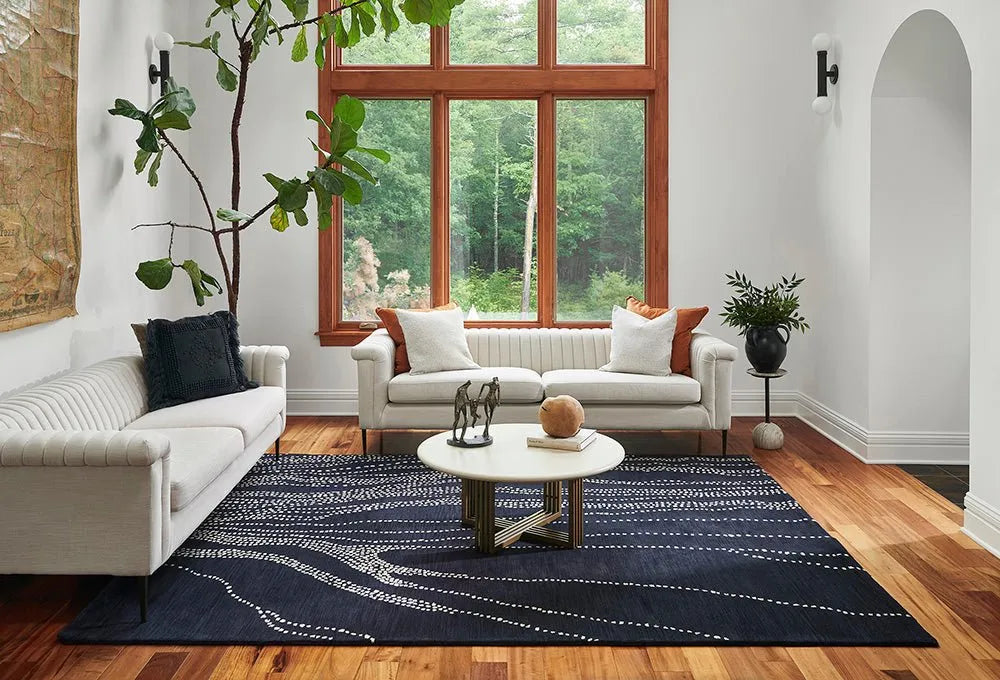 Simba SIM-7 Navy Rug