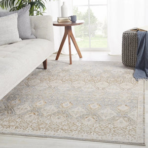 Sinclaire Snl01 Hakeem Gray/Gold Rug