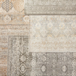 Sinclaire Snl01 Hakeem Gray/Gold Rug