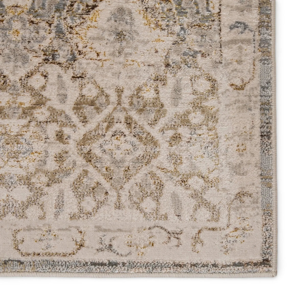 Sinclaire Snl01 Hakeem Gray/Gold Rug