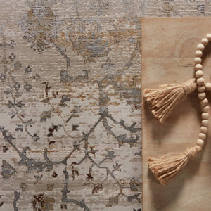 Sinclaire Snl02 Tajsa Gray/Gold Rug
