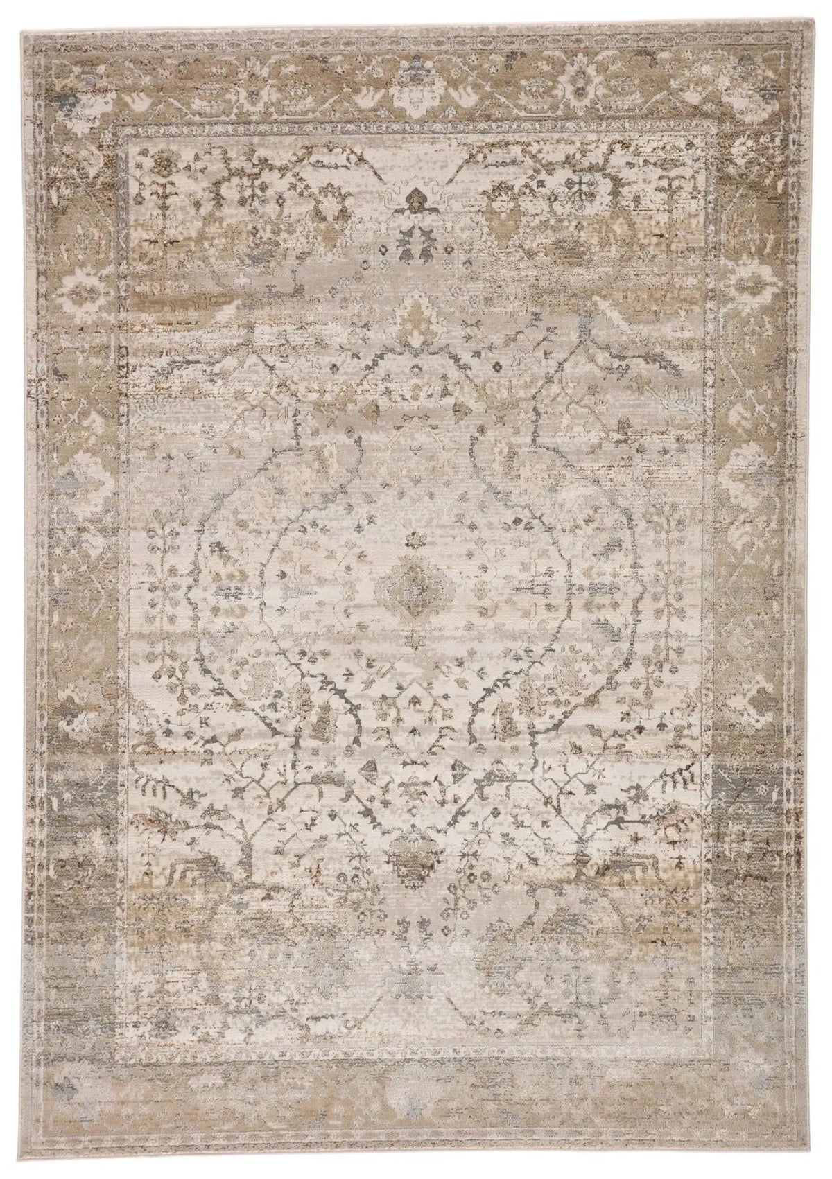 Sinclaire Snl02 Tajsa Gray/Gold Rug