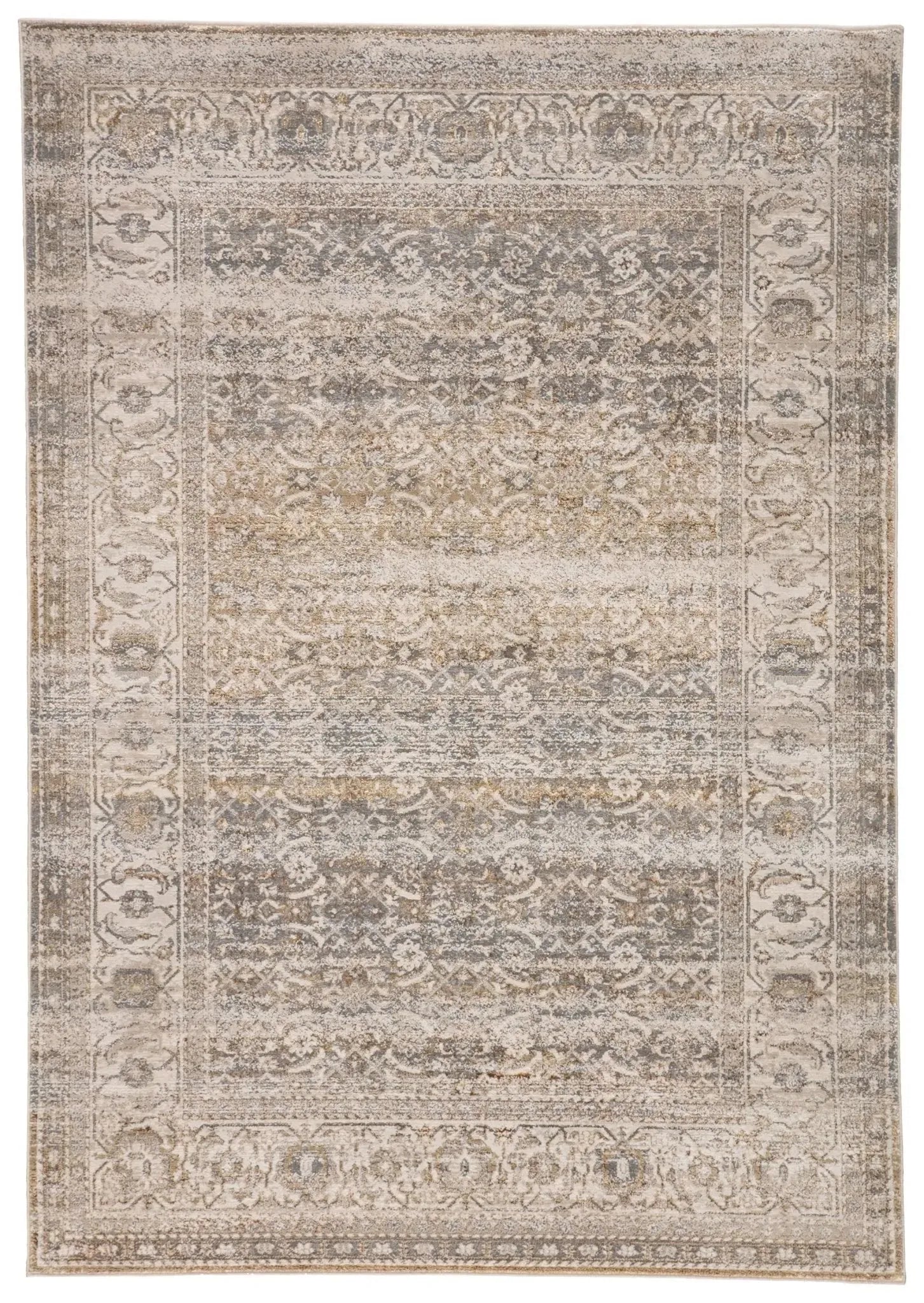 Sinclaire Snl03 Ilias Gray/Tan Rug