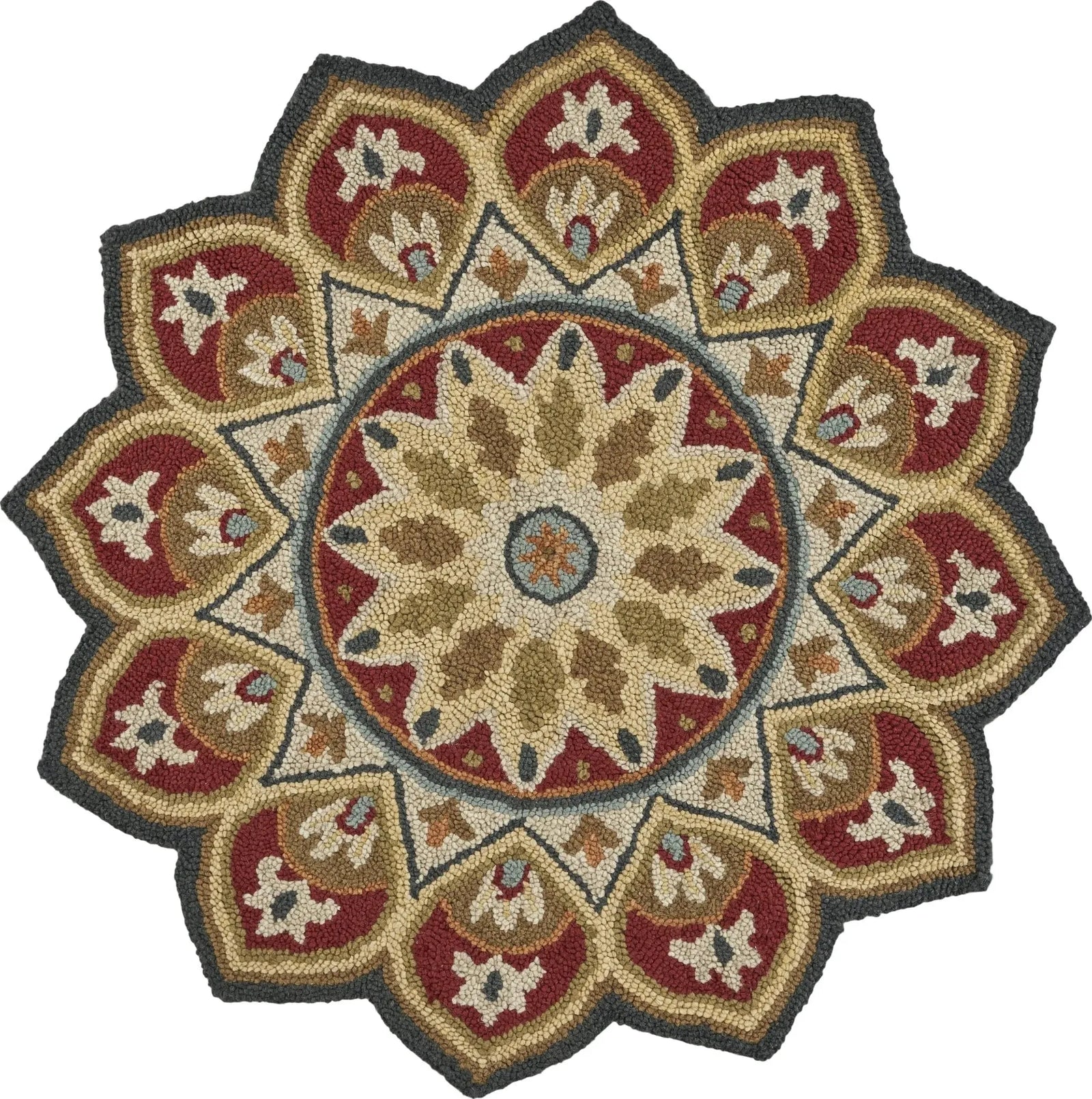 Sinuous Lr54103 Red Rug