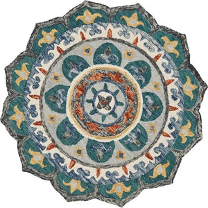Sinuous Lr54109 Green/Multi Rug