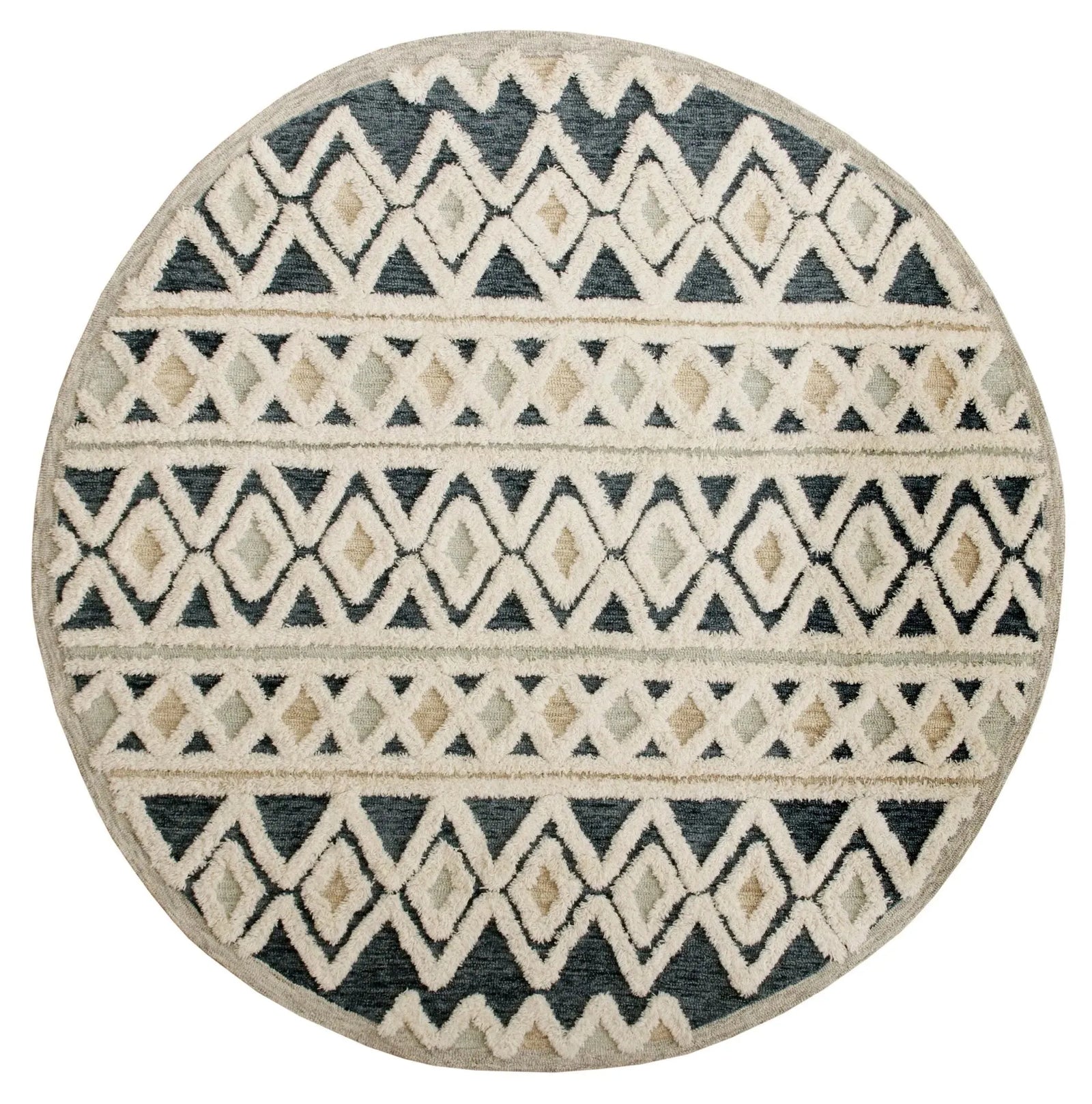 Sinuous Lr54111 Blue/Navy/Cream Rug