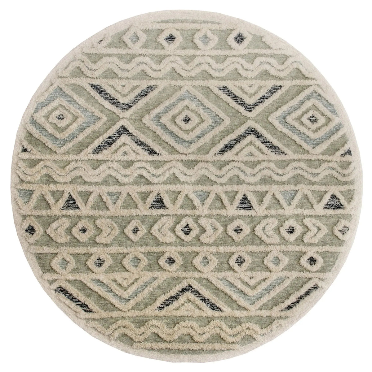 Sinuous Lr54116 Gray/Cream/Light Blue/Navy Rug