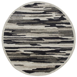 Sinuous Lr54122 Black/Gray Rug