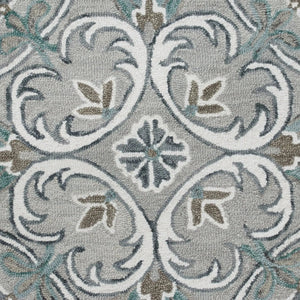 Sinuous Lr54152 Taupe/Blue Rug