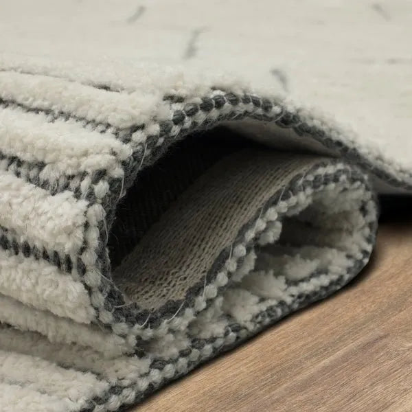 Sirocco R1104 3512 Beni Black/White Rug