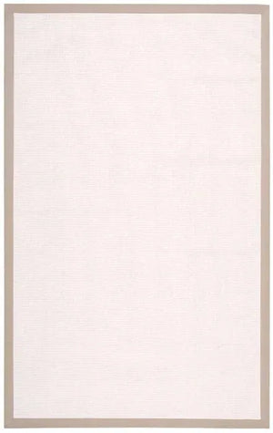 Sisalsoft SSF02 White Rug