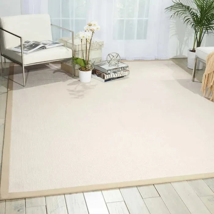 Sisalsoft SSF02 White Rug