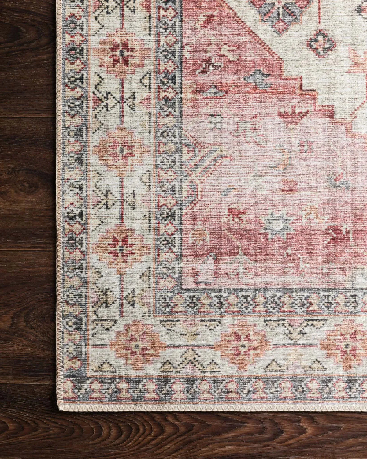 Skye SKY-02 Ivory/Berry Rug