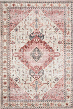 Skye SKY-02 Ivory/Berry Rug