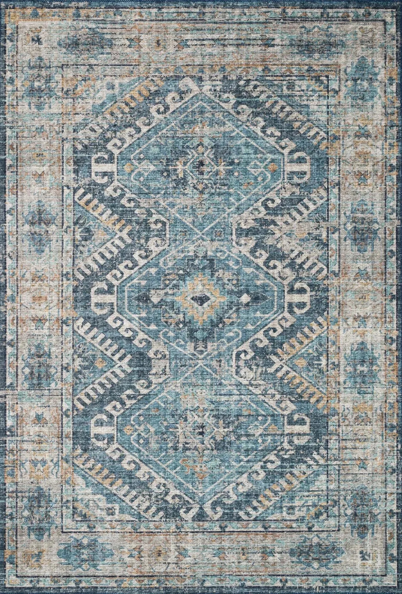 Skye SKY-03 Denim/Natural Rug