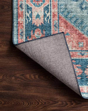 Skye SKY-03 Turquoise/Terracotta Rug