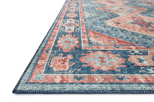 Skye SKY-03 Turquoise/Terracotta Rug