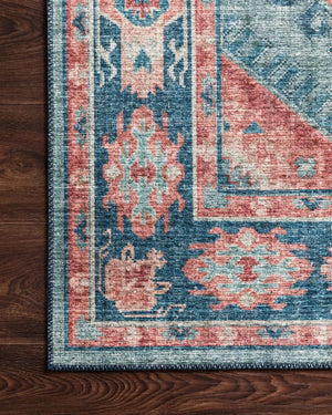 Skye SKY-03 Turquoise/Terracotta Rug