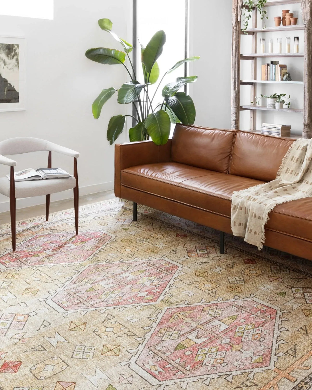 Skye SKY-04 Gold/Blush Rug