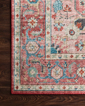 Skye SKY-05 Brick/Ocean Rug