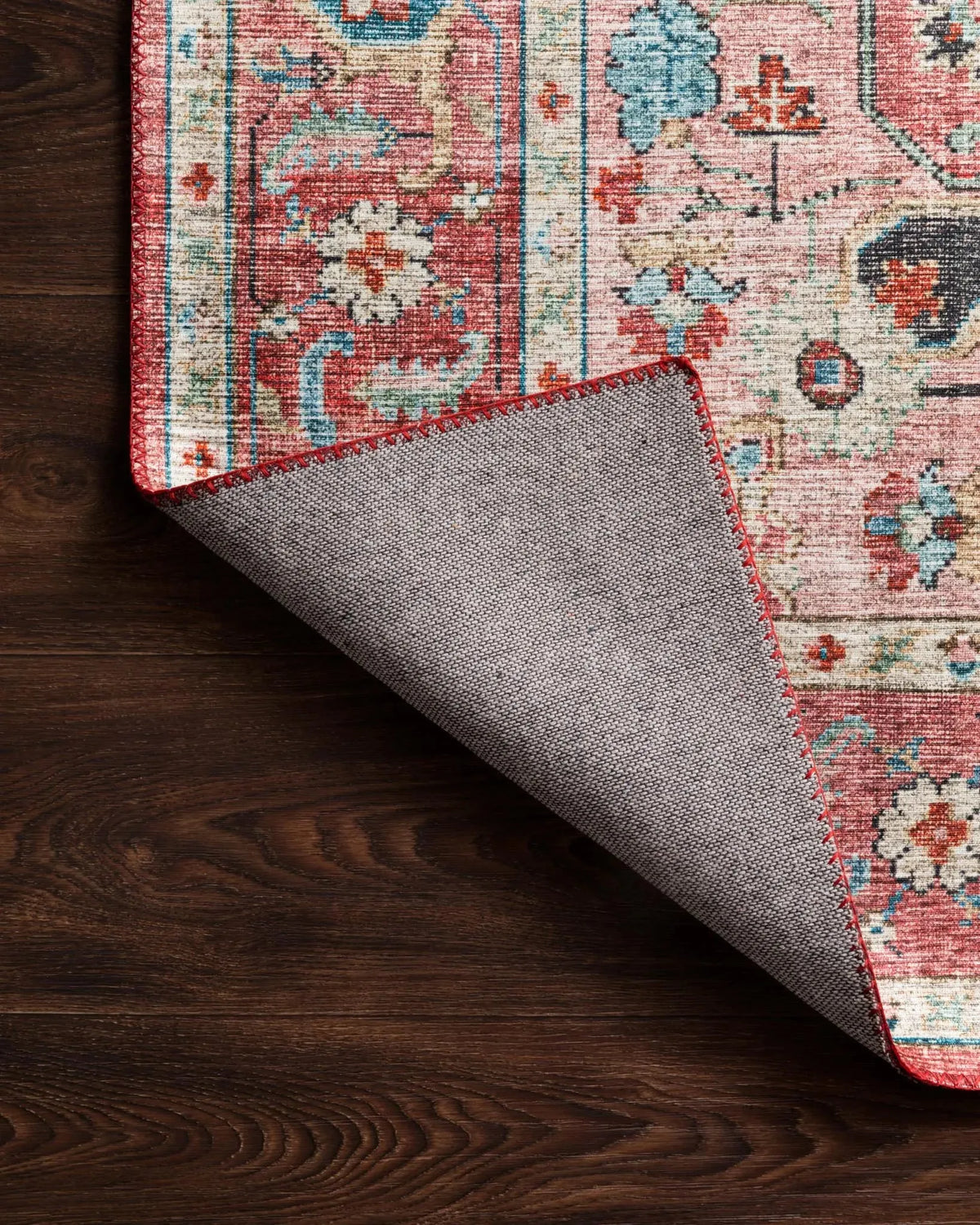 Skye SKY-05 Brick/Ocean Rug