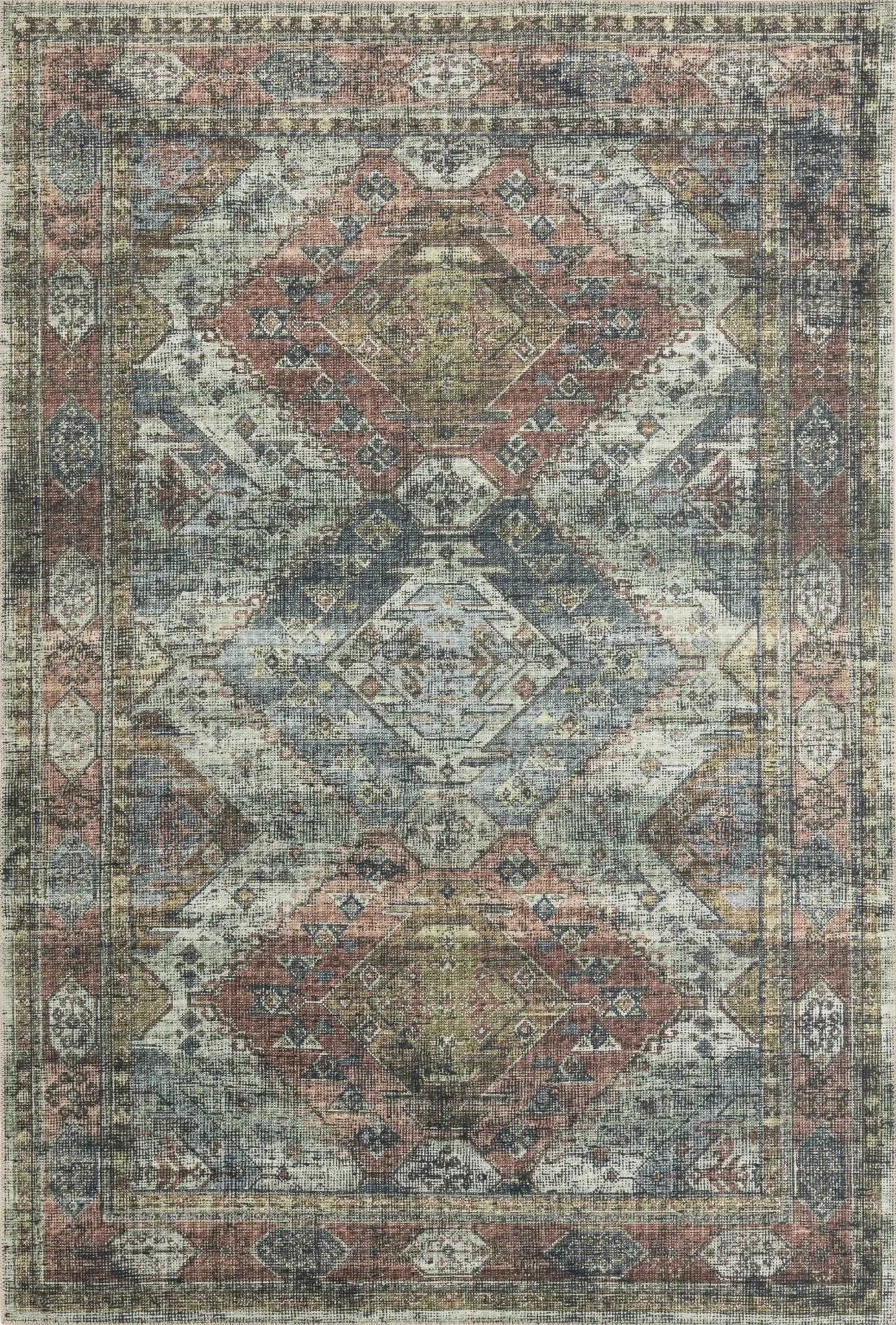 Skye SKY-06 Apricot/Mist Rug