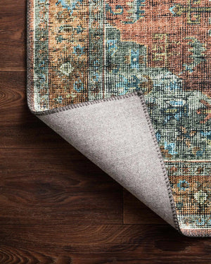 Skye SKY-07 Terracotta/Sky Rug