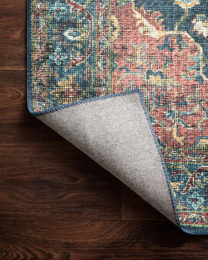 Skye SKY-08 Denim/Brick Rug