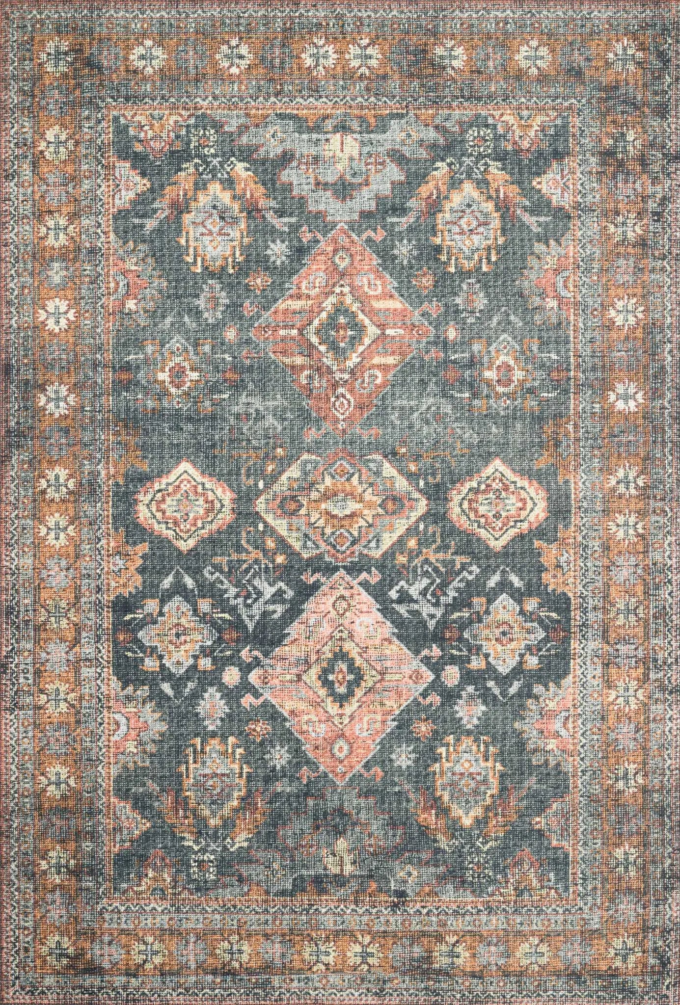 Skye SKY-10 Sea/Rust Rug