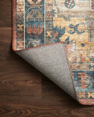 Skye Sky-11 Rust/Blue Rug