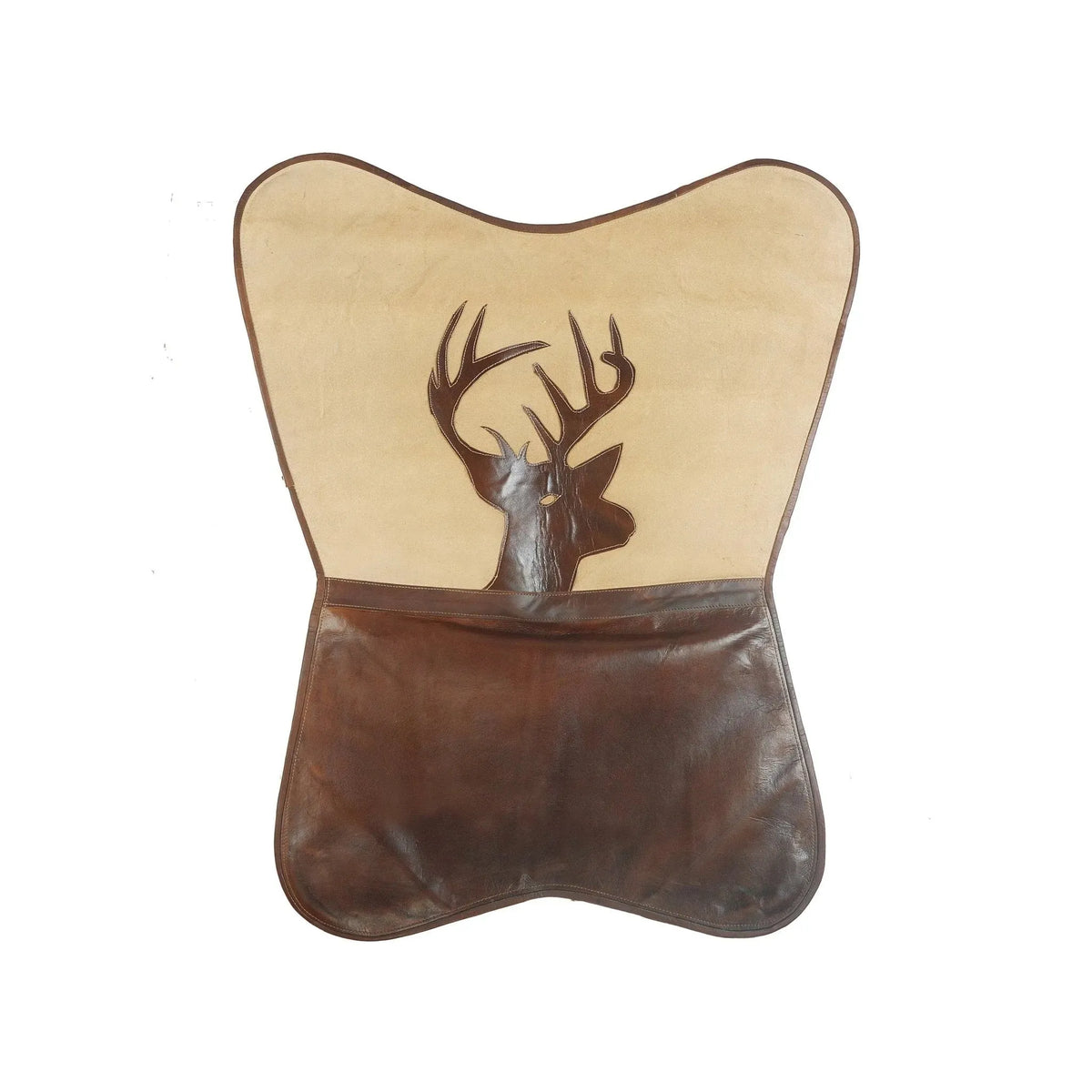 Slingback Butterfly Lr35008 Brown/Ivory Accent Chair