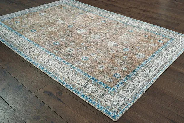 Sofia 85818 Gold Blue Rug