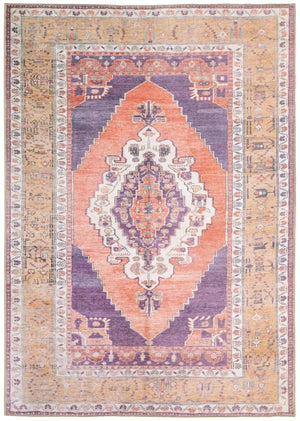 Sofia 85822 Purple/Orange Rug