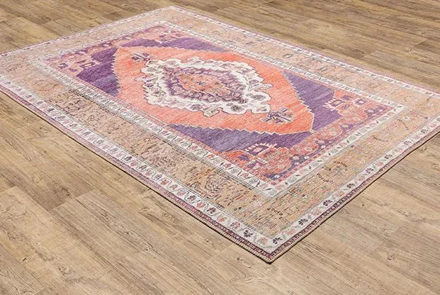 Sofia 85822 Purple/Orange Rug