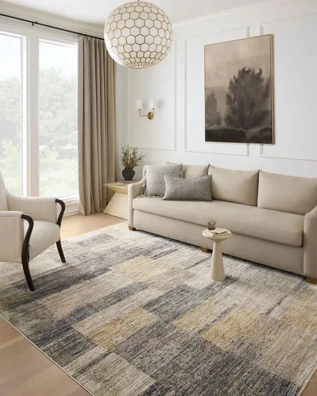 Soho SOH-08 Grey/Gold Rug
