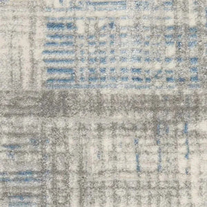 Solace SLA03 Ivory/Grey/Blue Rug