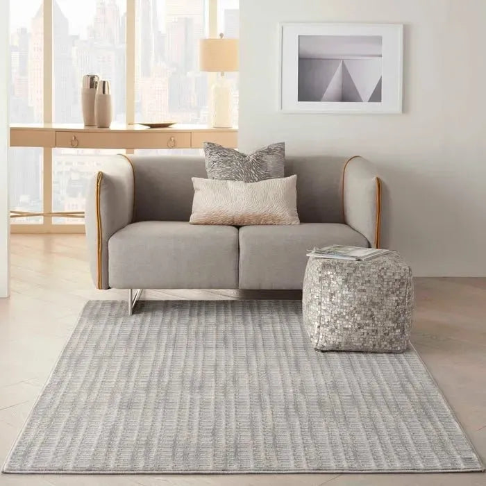 Solace SLA04 Grey/Beige Rug