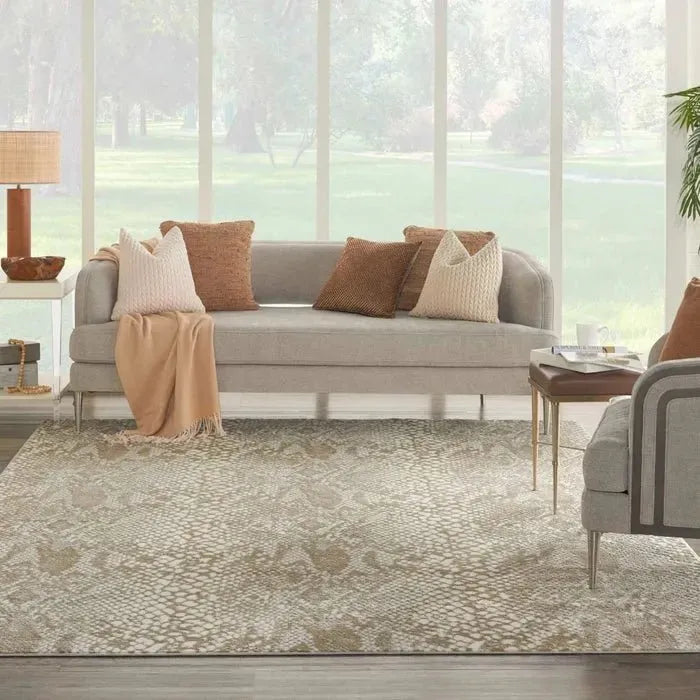 Solace SLA06 Ivory Beige Rug