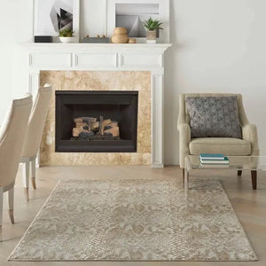Solace SLA06 Ivory Beige Rug