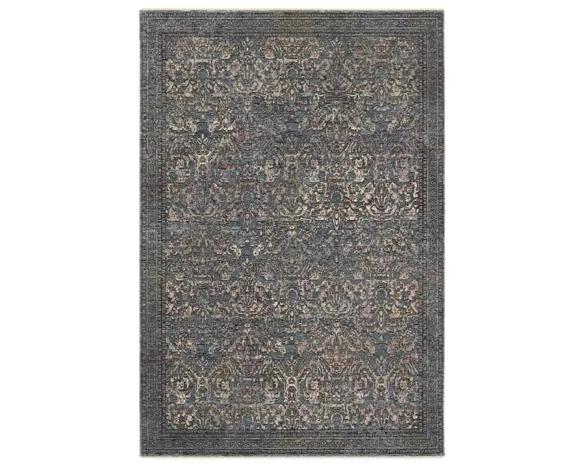 Solene SLE02 Grey/Navy Rug