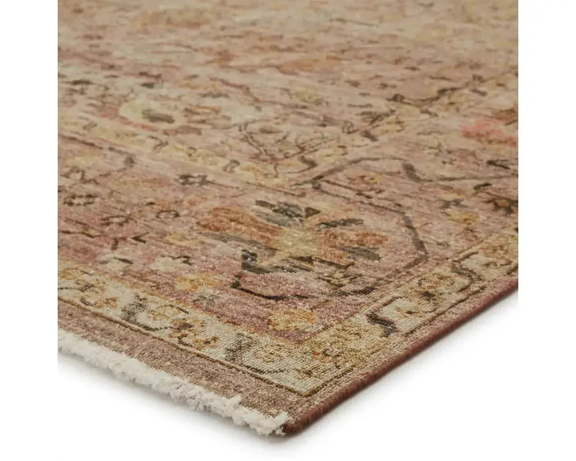 Someplace In Time SPT02 Terracotta/Amber Rug